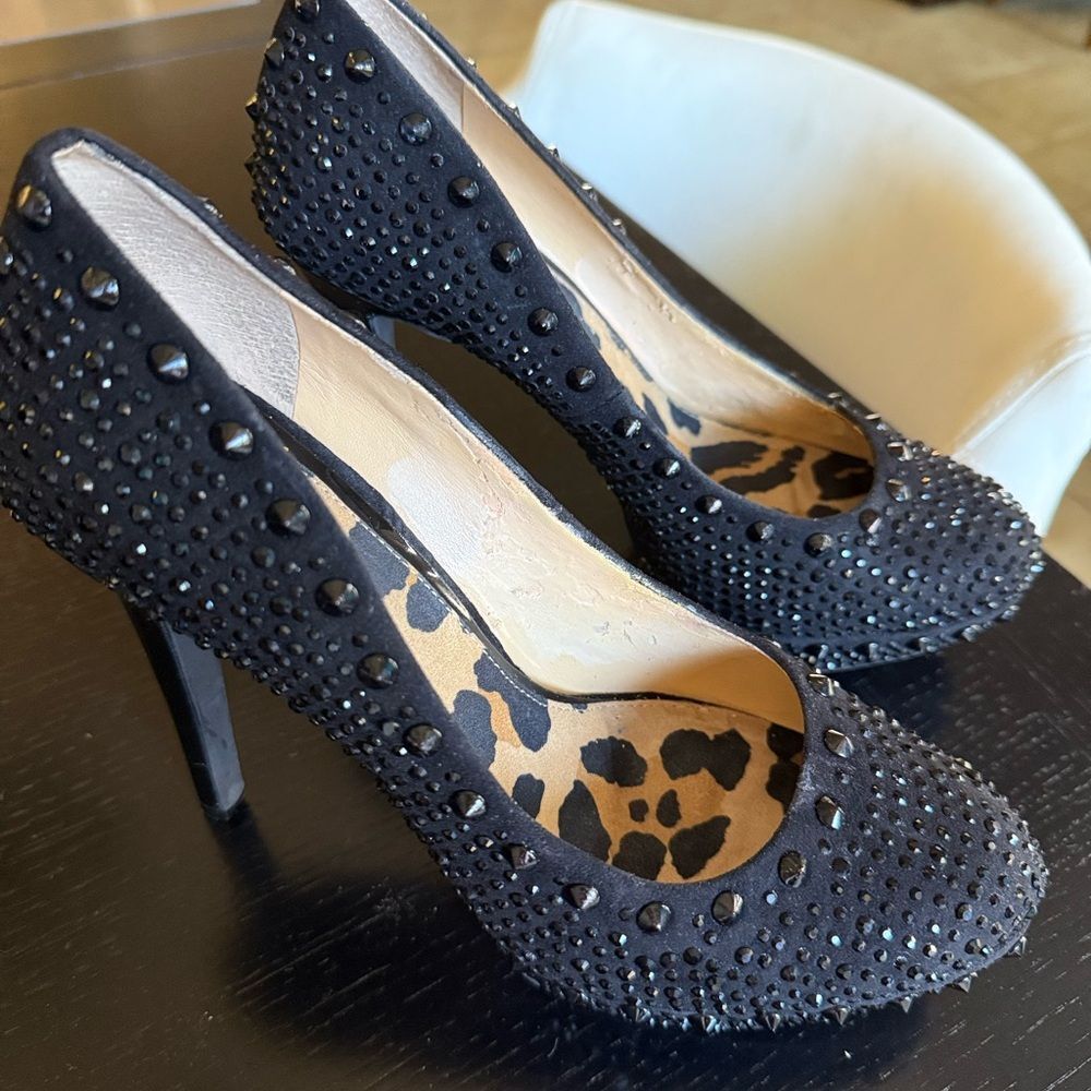 GIANNI BINI‎ Naomi Black Pump Heels SZ 9